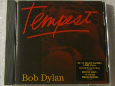 Bob Dylan • Tempest CD