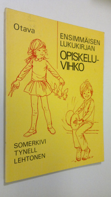 Urho Somerkivi : Ensimmäisen lukukirjan opiskeluvihko