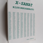 Lauri Lehtola : X-sanat : ristikkosanasto - pikkukuva 1