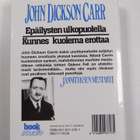 John Dickson Carr : Kunnes kuolema erottaa ; Epäilysten u... - pikkukuva 2