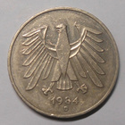Saksa. 5 mark 1984D. - pikkukuva 1