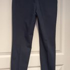 H&M Tummansiniset housut 38 + vyö - pikkukuva 5