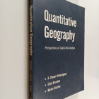 A. Stewart Fotheringham : Quantitative geography : perspe... - pikkukuva 1