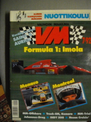 Vauhdin Maailma Nro 7/1992 (16.3)