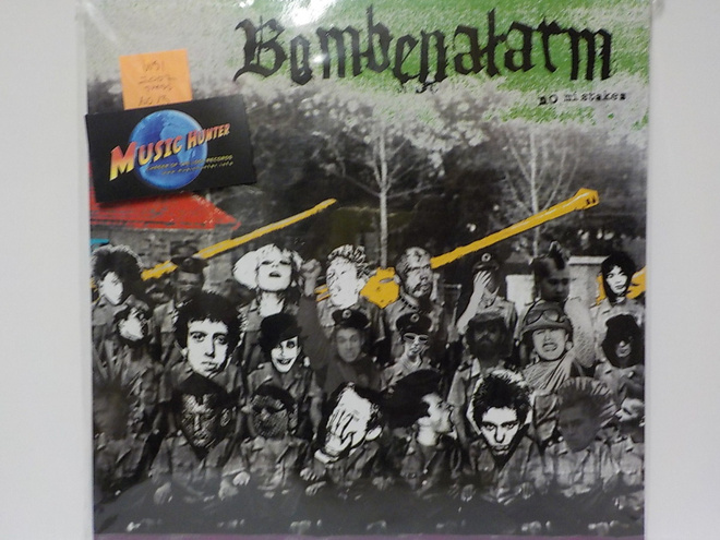 BOMBENALARM - NO MISTAKES - UUSI LP