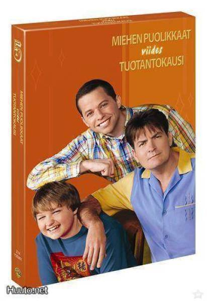 Miehen puolikkaat - Two and a Half Men - Kausi 5 (3xDVD)