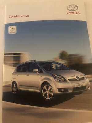 Myyntiesite - Toyota Corolla Verso - 2007