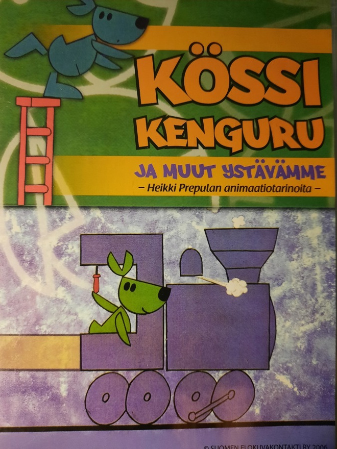 KÖSSI KENGURU JA MUUT YSTÄVÄMME  DVD