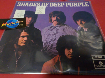 DEEP PURPLE - SHADES OF DEEP PURPLE EX/EX LP