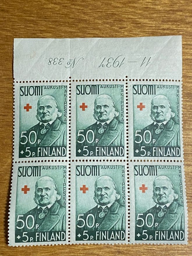 PR 1938 50PEN+5PEN NUMERO KUUSILO**