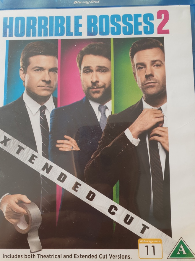 HORRIBLE BOSSES 2  BLU-RAY