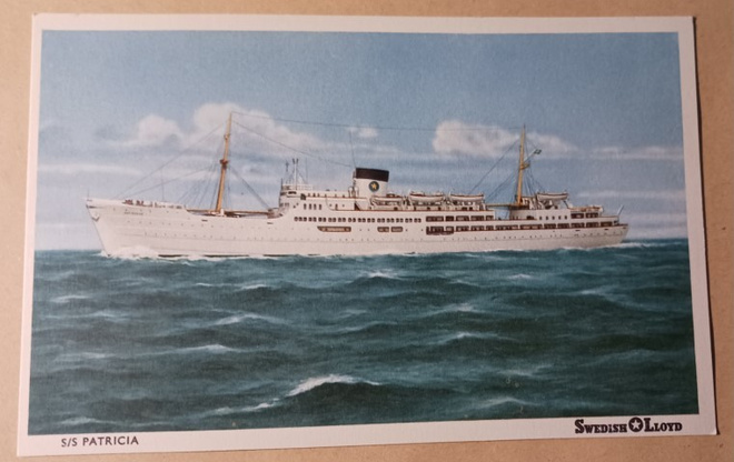 s/s Particia, Swedish Lloyd, väripk, ei p.
