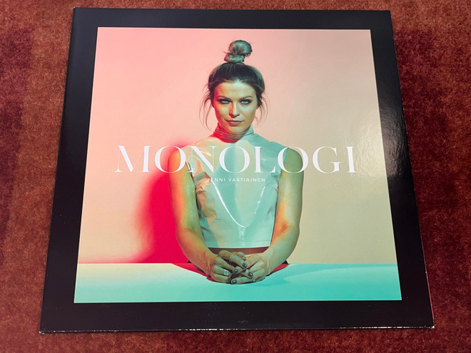 JENNI VARTIAINEN - MONOLOGI - LP - VALKOINEN
