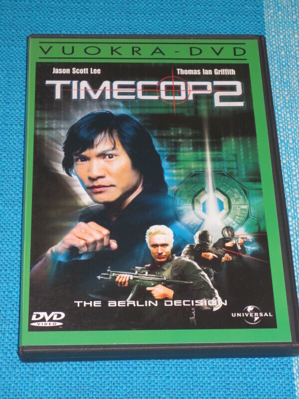 Dvd - Time Cop 2 - Steve Boyum -elokuva 2003