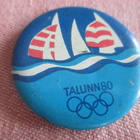 Olympia tallin80  pinssi,4,2 cm/made in USSD - pikkukuva 1