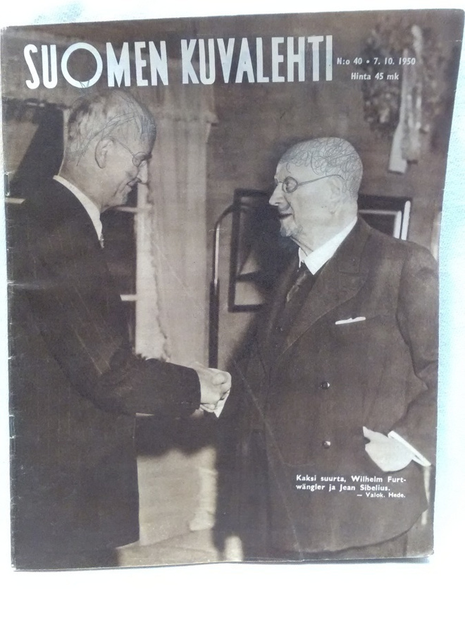 Suomen Kuvalehti No 40 lokakuu 1950