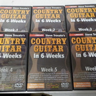 COUNTRY GUITAR IN 6 WEEKS KITARA OPETUS DVD:T 9,99€/KPL - pikkukuva 1