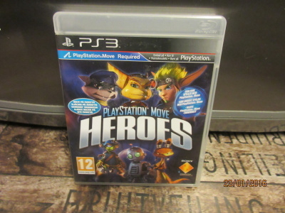PS3 Playstation Move Heroes CIB