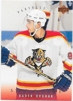 1995-96 Upper Deck #260 Radek Dvorak Florida Panthers RC