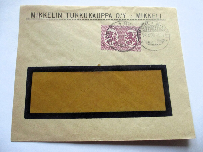 1920 Mikkelin Tukkukauppa Oy kuori