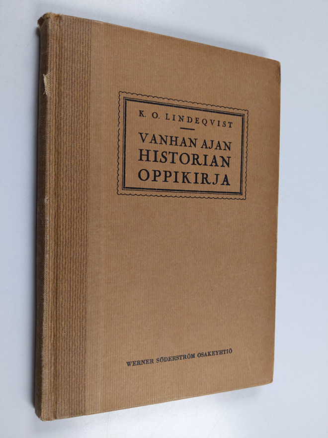K. O. Lindeqvist : Vanhan ajan historian oppikirja