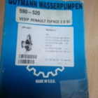 Renault Vesipumppu GWP VP1497, 590-520 - pikkukuva 1