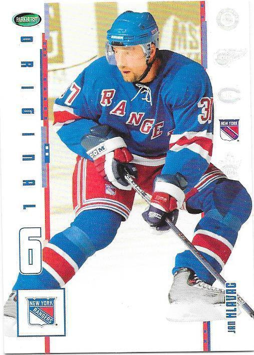 2003-04 Parkhurst Original 6 #21 Jan Hlavac NY Rangers