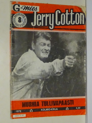 G-mies Jerry Cotton n:o 8 1979 - Murhia tullivapaasti