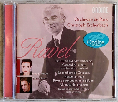 RAVEL: Gaspard de la Nuit et al – Ondine CD 2004