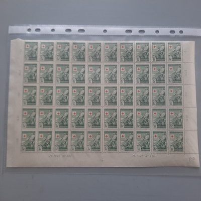 Suomi ½-arkki ** 1945 PR 1mk (50) L 25e