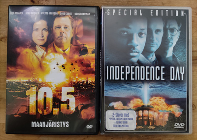 10.5 Maanjäristys + Independence Day(Special Edidion 2dvd)