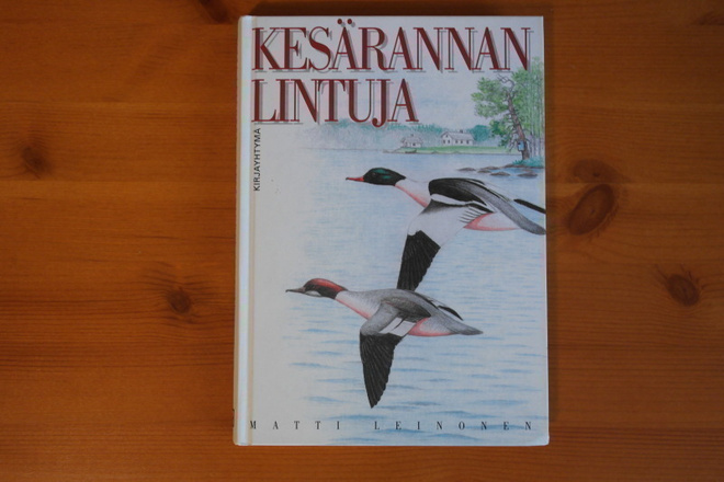 Matti Leinonen:Kesärannan lintuja.1.P.1997.Sid.Kk.Hieno!