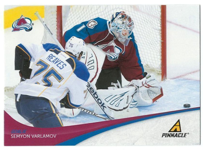 11-12 Pinnacle #187 Semyon Varlamov