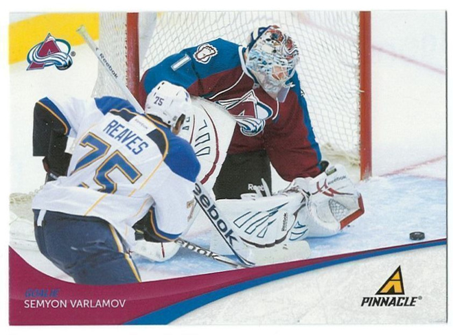 11-12 Pinnacle #187 Semyon Varlamov