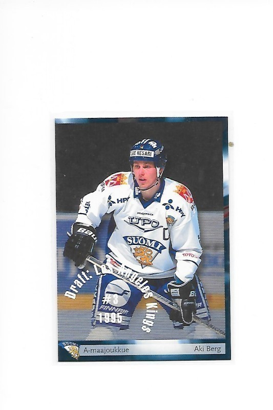 2002-03 CardSet #157 Aki Berg Suomi TPS