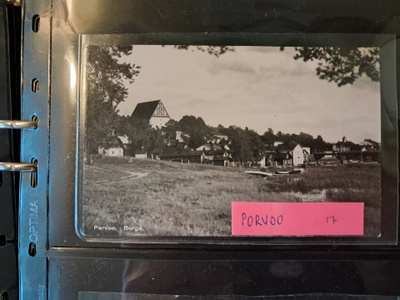 Porvoo,  kulkematon vanha kortti.