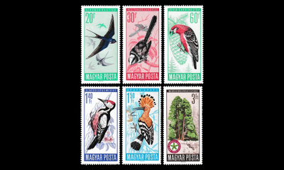 Unkari 2231-6 ** Lintujen suojelu (1966)