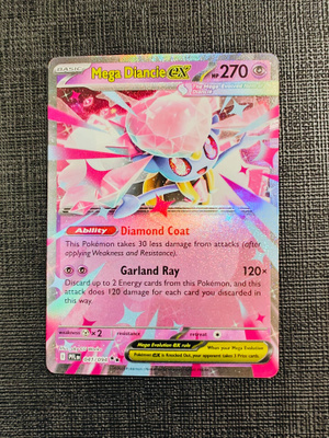 Mega Diancie ex - 041/094 - Phantasmal Flames Double Rare