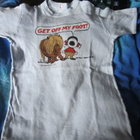 T-Paita koko S / Thelwell : Get Off My Foot ! - pikkukuva 1