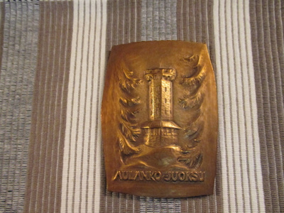 Aulanko - juoksu mitali.