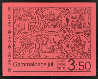 1971 Gammaldags Jul vihko ** - luetteloarvo 140 kr