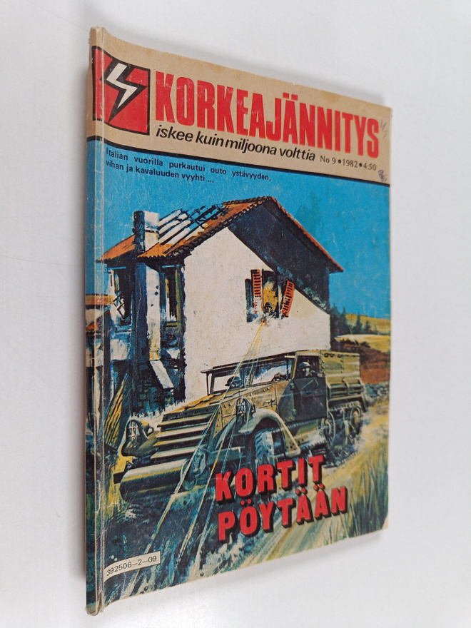Korkeajännitys 9/1982 : Kortit pöytään