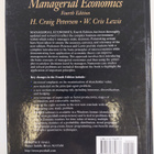 Harold Craig Petersen : Managerial Economics - pikkukuva 2