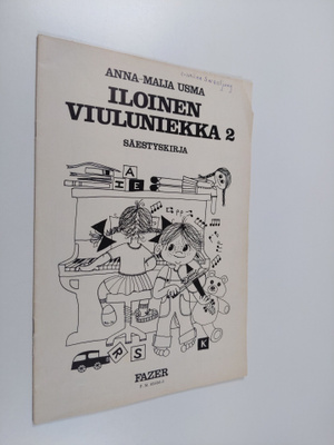 Anna-Maija Usma : Iloinen viuluniekka 2 : säestyskirja