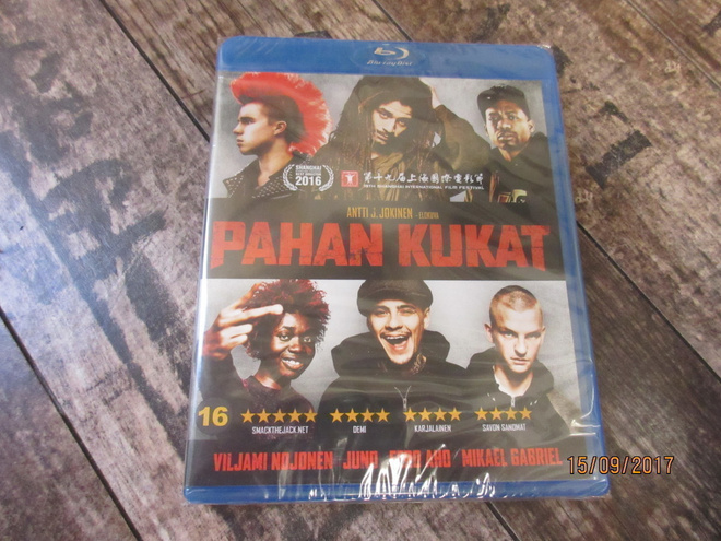 Pahan Kukka blu-ray. *uusi*.  Mukana Mikae8l  Gabriel+ Juno