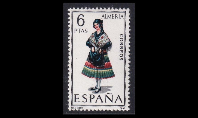 Espanja 1681 ** Kansanpukuja Almeria (1967)