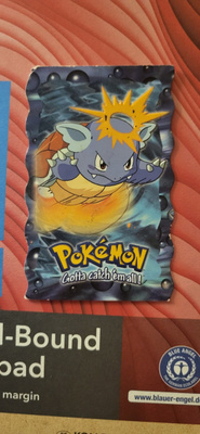 Wartortle #E8 Pokemon 1999 Topps Movie Evolution card