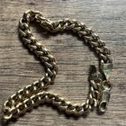 14k Panssariranneketju. 5,5mm leveä / pituus n.21cm - pikkukuva 2