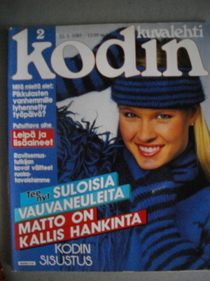 Kodin Kuvalehti Nro 2/1985. (18.3)