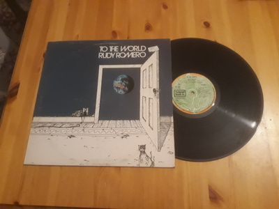 Rudy Romero – To The World lp orig 1973 Country Rock
